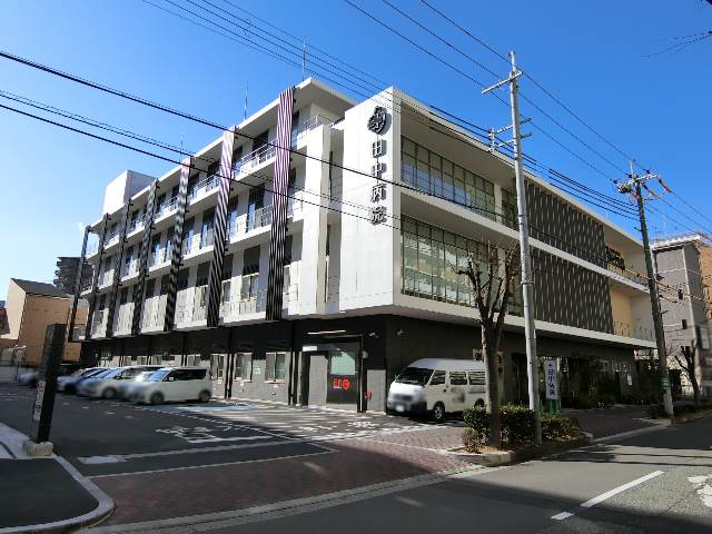 東奈良高層住宅Ｅ棟　田中病院　約100ｍ
